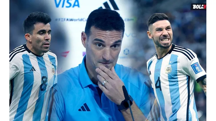 Los 2 regresos que "complican" a Scaloni de cara al XI para la final del Mundo.