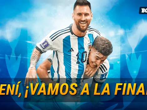 "Vení, vamos a la final"