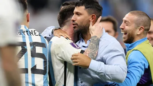 El tremendo regalo de Messi a Agüero tras la clasificación de Argentina a la final
