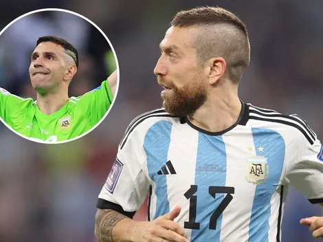 La picante respuesta de Papu Gómez a Dibu Martínez tras la clasificación de Argentina a la final