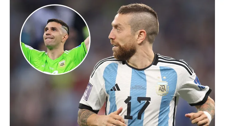 La picante respuesta de Papu Gómez a Dibu Martínez tras la clasificación de Argentina a la final