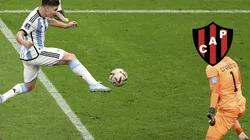 "¿Solo a Patronato?": el posteo de un jugador de la Selección para Julián Álvarez