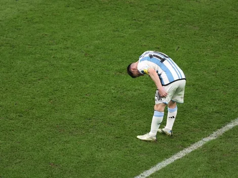 ¿Hay lesión? Revelan el estado físico de Messi tras su molestia en el duelo ante Croacia
