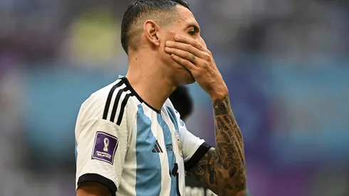 Ángel Di María es suplente en Argentina vs. Croacia