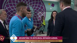 VIDEO | ¿Qué pasó? Retuvieron a Acuña y Montiel en el ingreso de la Selección