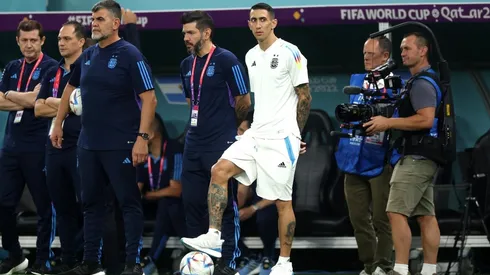 Se supo: el motivo por el que no juega Di María vs. Croacia.