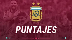 Los puntajes de Argentina vs. Croacia.