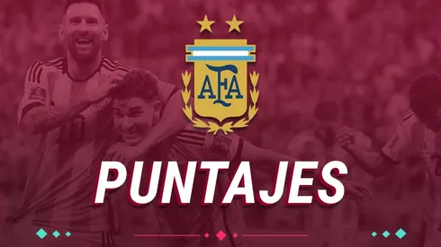 Los puntajes de Argentina vs. Croacia.