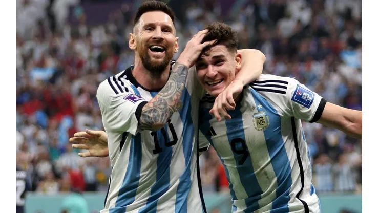 Messi le regaló su premio a Julián Álvarez: "Está por encima del resto"