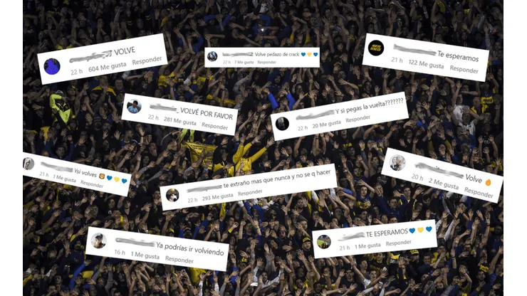 "Volvé, por favor": un ex-Boca saludó a los hinchas por su día y suplicaron su regreso