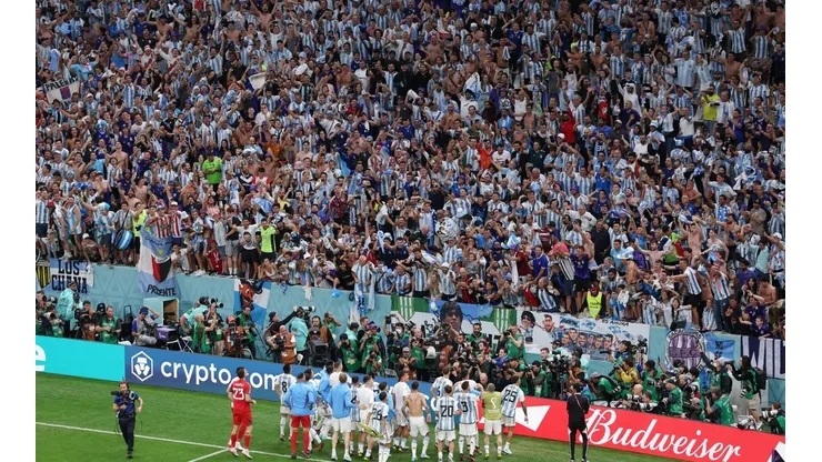 Nunca antes visto en Qatar: los preparativos de los hinchas argentinos para las semis del Mundial