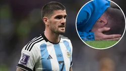 No se vio: De Paul posteó un inédito video suyo en los penales vs Países Bajos y emocionó a todos