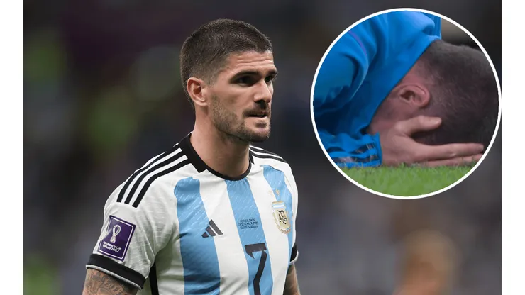 No se vio: De Paul posteó un inédito video suyo en los penales vs Países Bajos y emocionó a todos