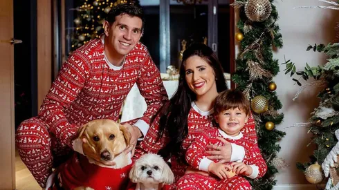 La familia del Dibu Martínez.