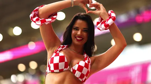 Ivana Knoll, más conocida como Miss Croacia, dice presente en Qatar