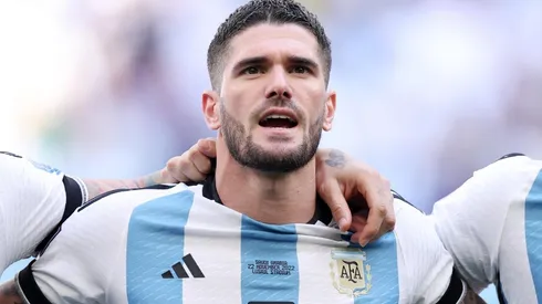 Rodrigo De Paul y Argentina buscarán un lugar en la final de Qatar 2022.