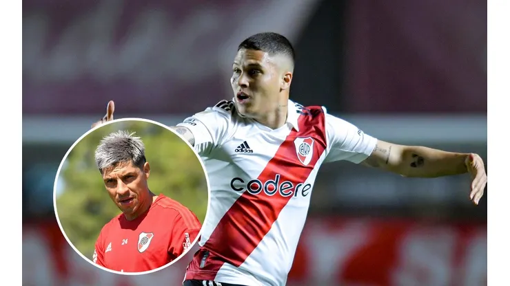 Enzo Pérez habló del futuro de Juanfer Quintero en River: "Hay un límite"