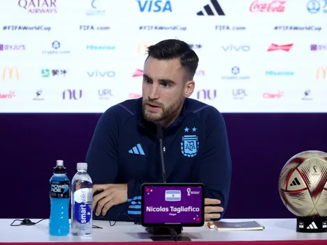 Tagliafico, sin filtro sobre la polémica con Países Bajos: "Ya habrá algún momento para hablar"