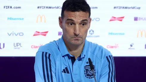 Scaloni, molesto por las críticas a la actitud de la Selección Argentina: "No compro eso"