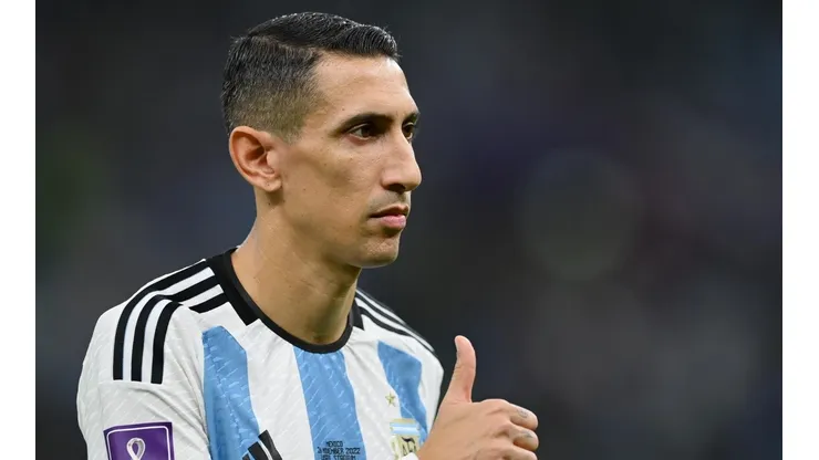 Ángel Di María intensifica para estar ante Croacia en Qatar 2022.