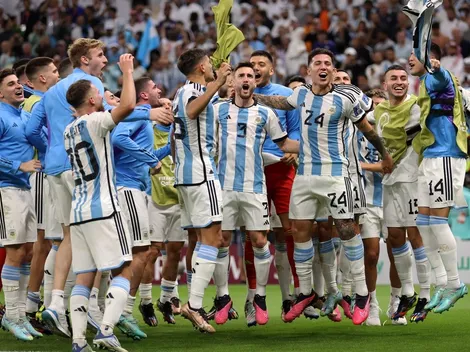 Argentina, otra vez con short y medias blancas ante Croacia