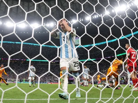 ¿Y la moral? El gesto de Van Dijk a Lisandro que no se vio tras el segundo gol de Países Bajos