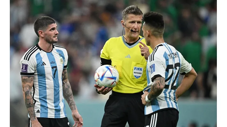 Daniele Orsato, el árbitro de Argentina vs. Croacia en el Mundial.