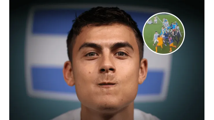 VIDEO | La cargada de Dybala a un futbolista neerlandés que se hizo viral