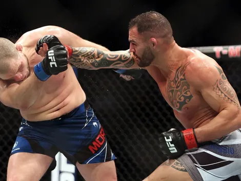 Al ritmo del hit de la Selección, Ponzinibbio volvió a la victoria en UFC con un impactante KO