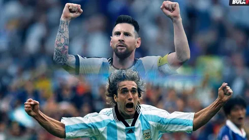El mensaje de Messi para Batistuta tras alcanzarlo en goles.