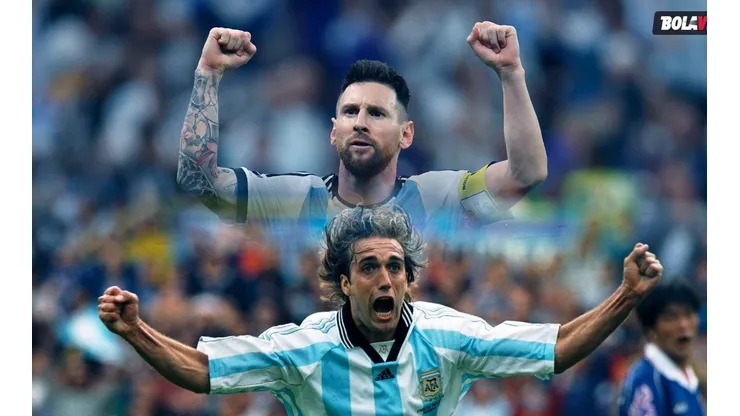 El mensaje de Messi para Batistuta tras alcanzarlo en goles.