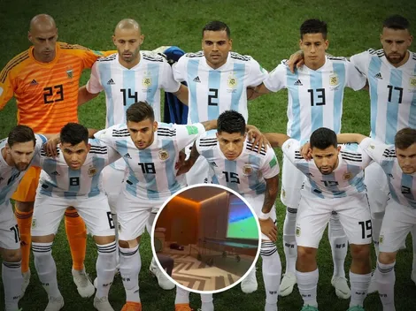 Uno de los jugadores más criticados en Rusia 2018 se volvió loco en el festejo del triunfo ante Países Bajos