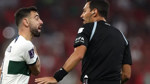 Bruno Fernandes también explotó contra Tello y Argentina tras la eliminación de Portugal