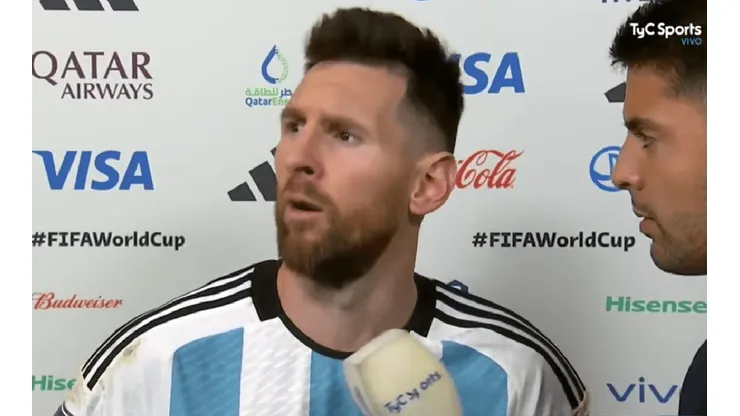 VIDEO | "¿Qué mirás bobo?" El insulto de Messi para Países Bajos tras el pase a semis
