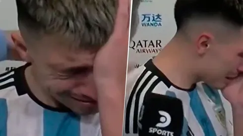 VIDEO | Lisandro también rompió en llanto tras el pase a semifinales