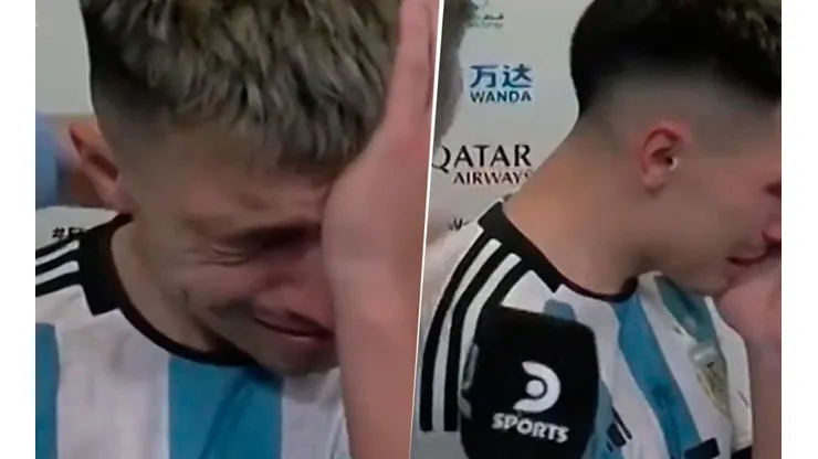 VIDEO | Lisandro también rompió en llanto tras el pase a semifinales