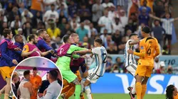 La siguieron en el vestuario: tremendo cruce entre los jugadores de la Selección y Países Bajos