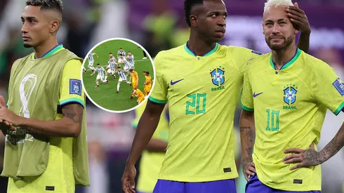 Revelaron como fue la reacción de la Selección Argentina a la eliminación de Brasil