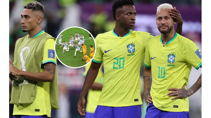 Revelaron como fue la reacción de la Selección Argentina a la eliminación de Brasil