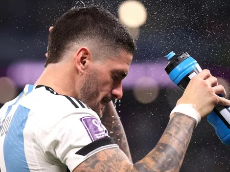 "Aceptalo": el misterioso mensaje de De Paul a 5 horas del partido