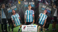 El CM de River volvió a tuitear en la previa de Argentina vs. Países Bajos.