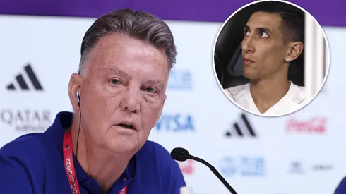 "¿Dijo que fui el peor?": Van Gaal le respondió sin filtro a Di María
