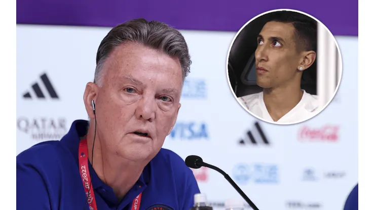 "¿Dijo que fui el peor?": Van Gaal le respondió sin filtro a Di María
