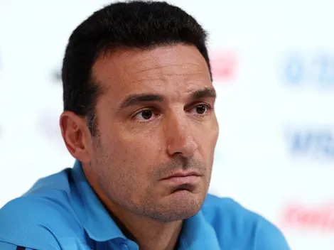 "¿Querés que gane Argentina?": el picante mano a mano de Scaloni con un periodista