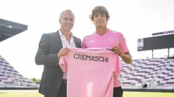 Benjamín Cremaschi firmó su primer contrato con Inter Miami.