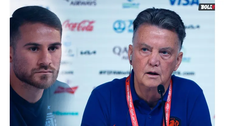Mac Allister también habló de Van Gaal.