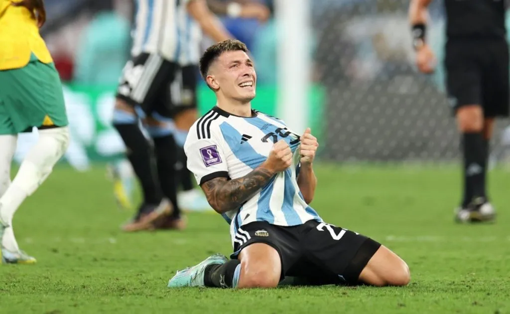 Lisandro Martínez en Qatar 2022. (Getty Images)