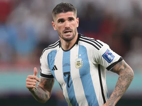 El mensaje de De Paul en redes tras la conferencia de Scaloni