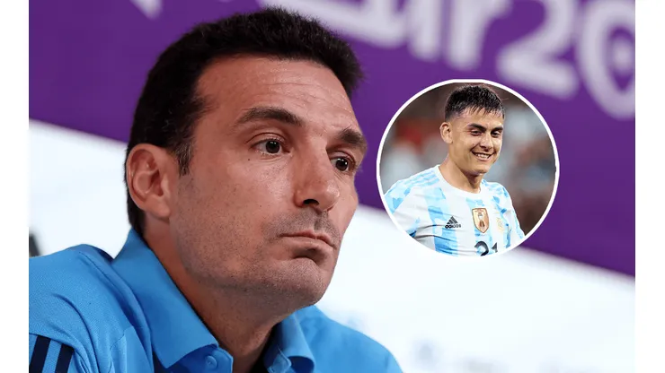 Scaloni lo confirmó: por qué Dybala no sumó minutos en Qatar