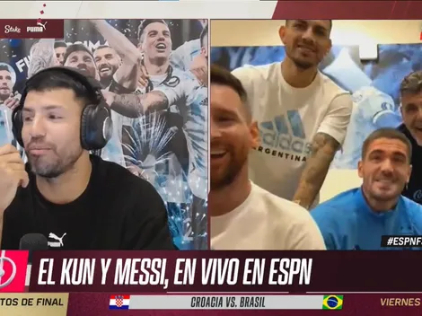 VIDEO | En medio de los rumores de su lesión, De Paul apareció en el vivo del Kun Agüero y Messi: qué dijo